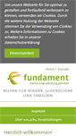 Mobile Screenshot of fundament-berlin.de