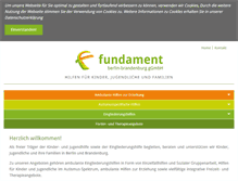 Tablet Screenshot of fundament-berlin.de